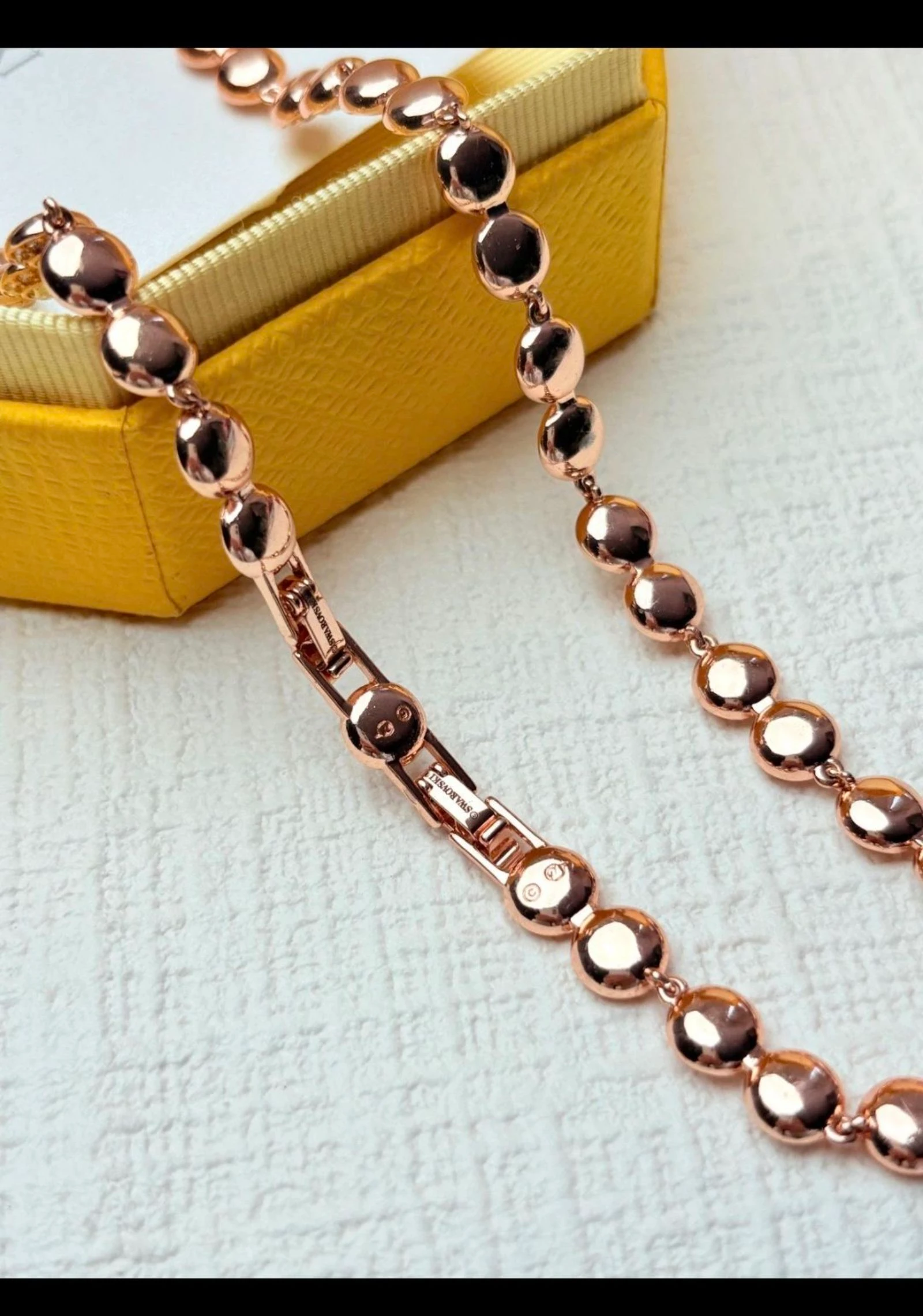 Conjunto Swarovski Angelic rose gold  – photo 5